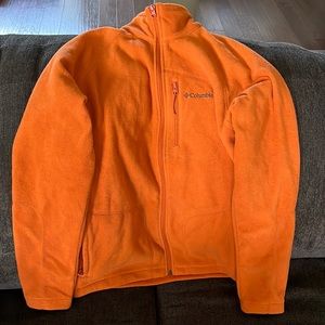 Men’s Columbia fleece zip up jacket